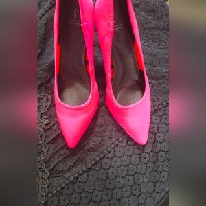 Pink stilettos size 9